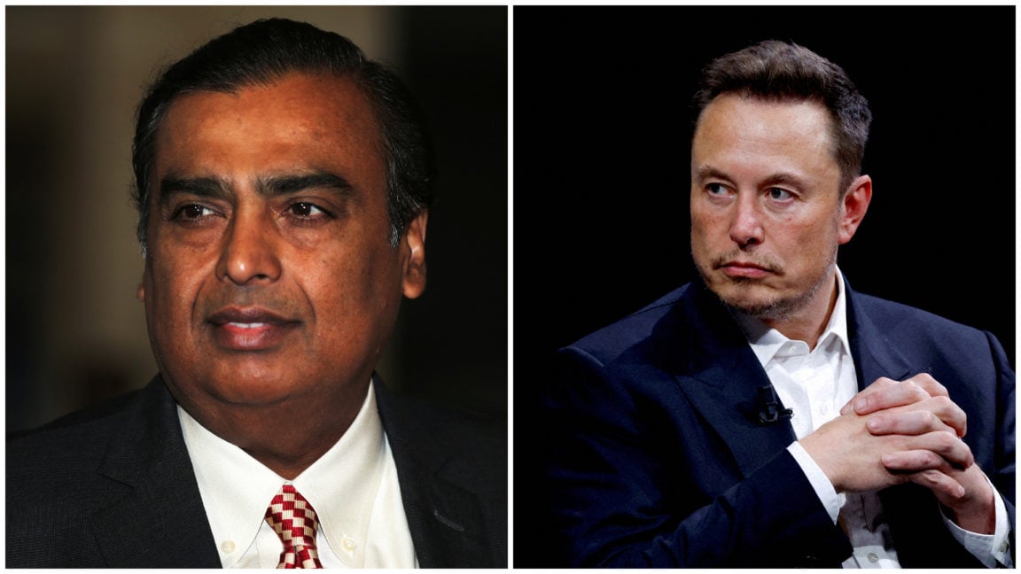 Musk -Ambani