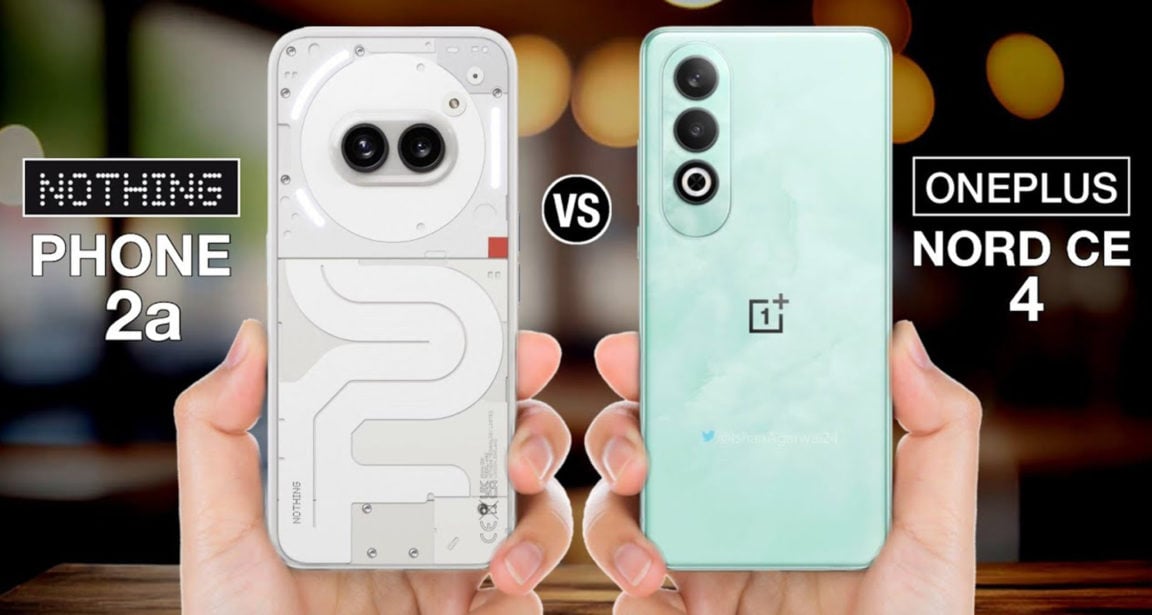 OnePlus Nord CE 4 vs Nothing Phone 2a