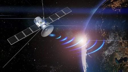 Satellite internet constellation