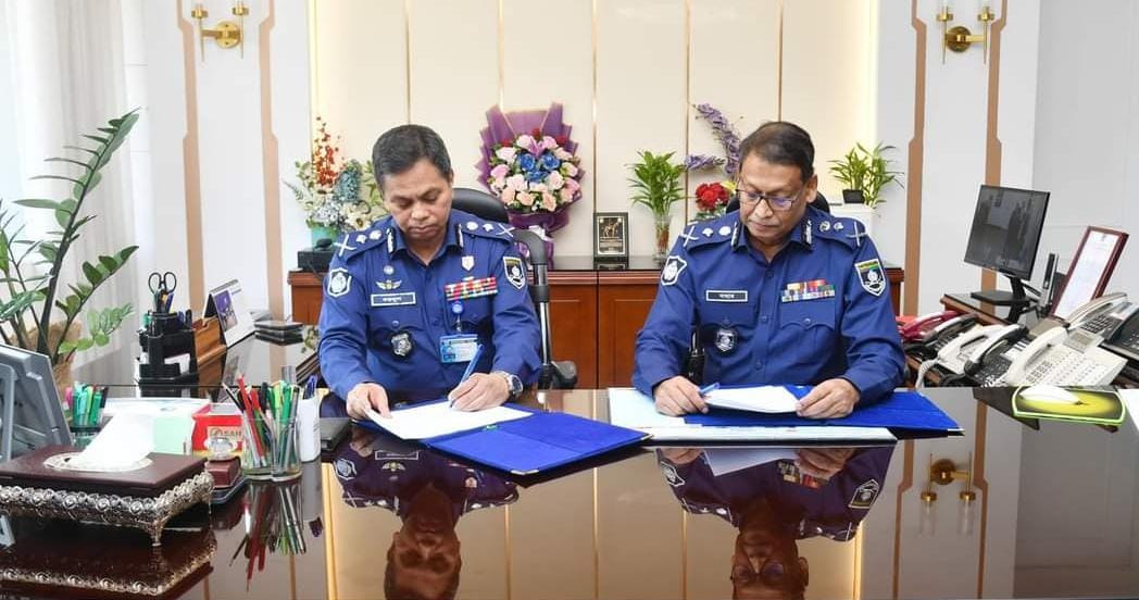আইজিপি হিসেবে দায়িত্ব নিলেন বাহারুল আলম