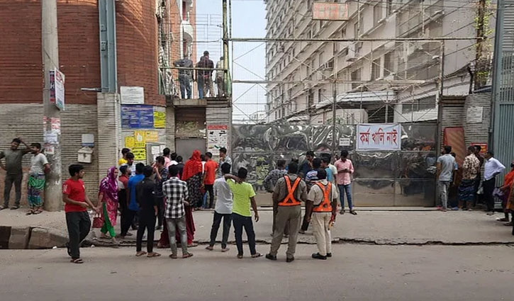 অনির্দিষ্টকালের জন্য গাজীপুরে ৬ কারখানা বন্ধ ঘোষণা