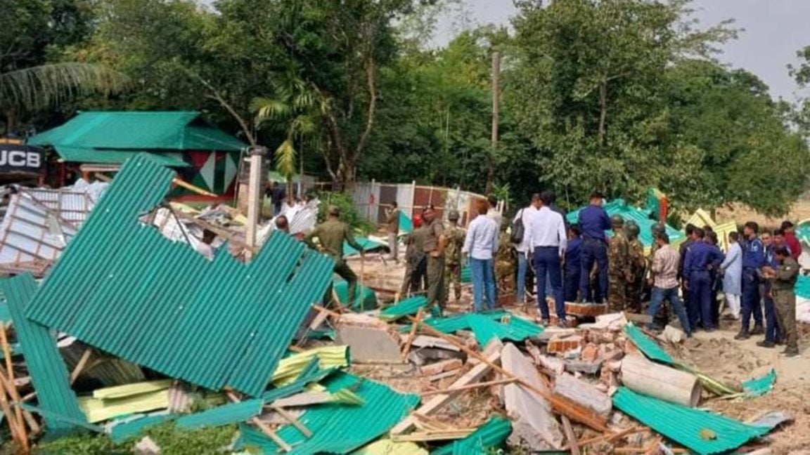 গাজীপুরে উদ্ধার হলো ৫০ কোটি টাকা মূল্যের বনভূমি