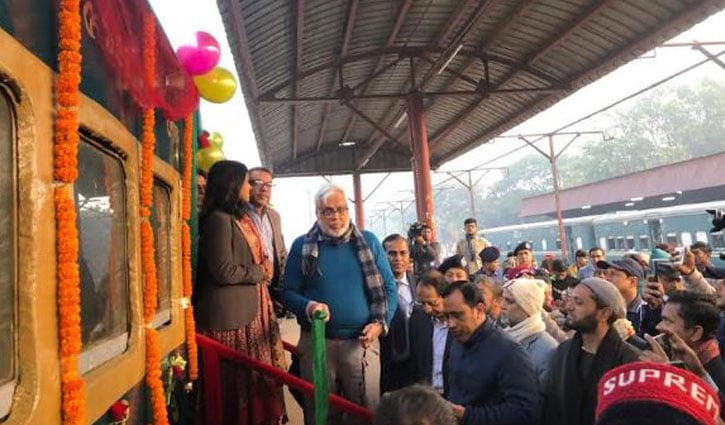 জয়দেবপুর-ঢাকা রেল রুটে দুই জোড়া কমিউটার ট্রেন চালু