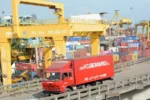 Container jam at Chittagong port