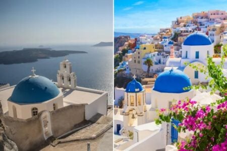 Greek Island of Santorini