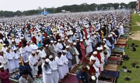 ঈদুল ফিতরের নামাজ পড়ার নিয়ম ও নিয়ত