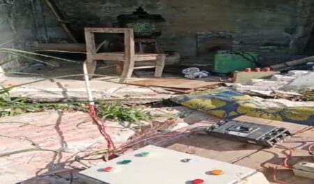 দৌলতপুরে সেচ পাম্প পুড়িয়ে দিয়েছে দুর্বৃত্তরা : দুশ্চিন্তায় কৃষক