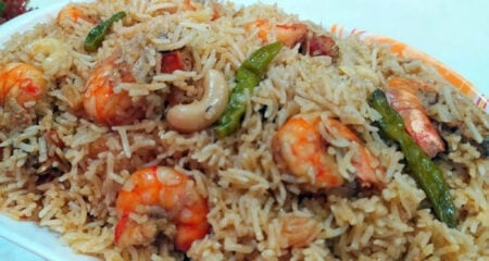 রেস্টুরেন্টের স্বাদকেও হার মানাবে এই চিংড়ি পোলাও, রইল রেসিপি Polaw