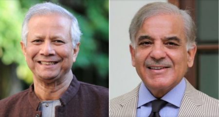 ড. ইউনূসকে পাকিস্তান সফরের আমন্ত্রণ জানালেন শেহবাজ শরিফ পাক প্রধানমন্ত্রী