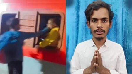 ভাইরাল হতে ট্রেনের জানালা দিয়ে যাত্রীকে থাপ্পড়, আটক কনটেন্ট ক্রিয়েটর Youtuber