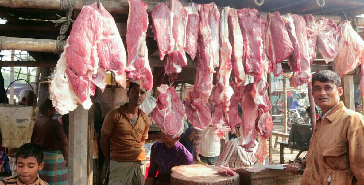 মাংসের বাজার