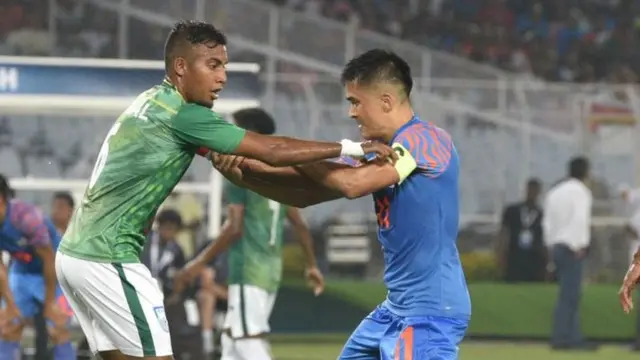 বাংলাদেশ-ভারত ফুটবল পরিসংখ্যান