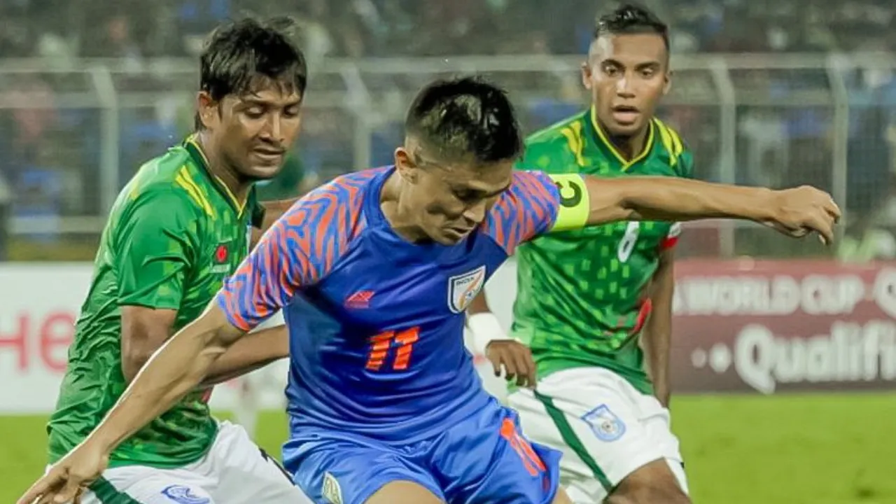 ভারত-বাংলাদেশ ফুটবল ম্য়াচ