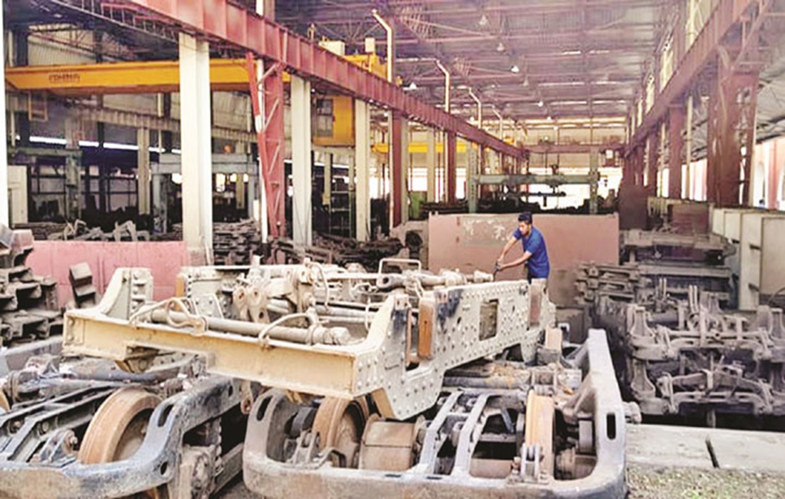 ট্রেনের বগি মেরামত