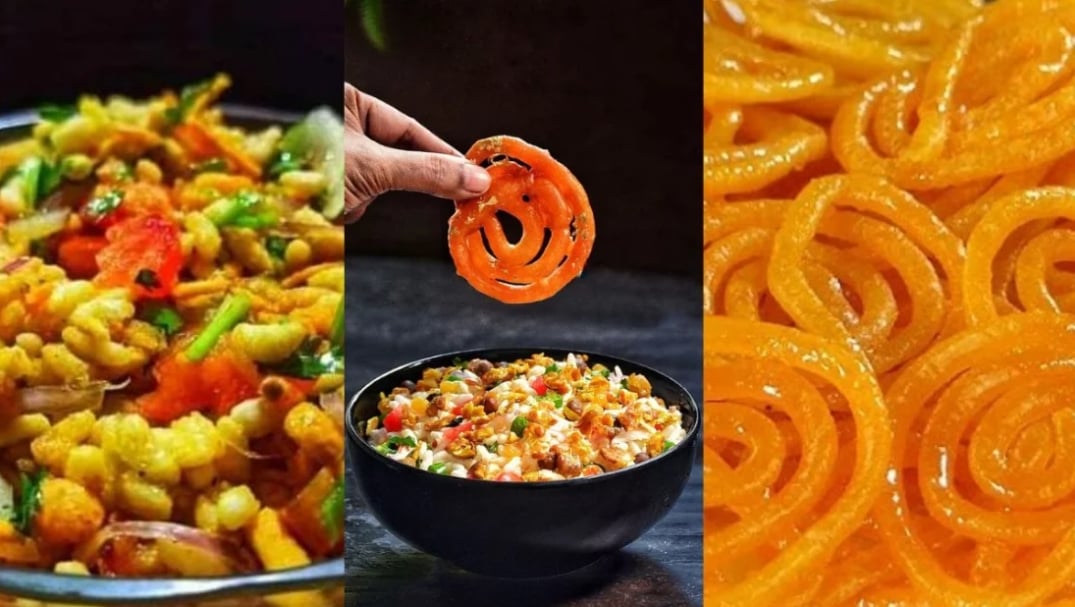 মুড়িমাখায় জিলাপির সংমিশ্রণ