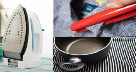 ইস্ত্রি ছাড়াই কাপড় আয়রন করার ৫টি দুর্দান্ত কৌশল আয়রন