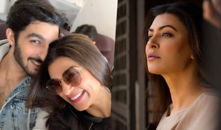 প্রাক্তনকে সঙ্গ দিচ্ছেন সুস্মিতা