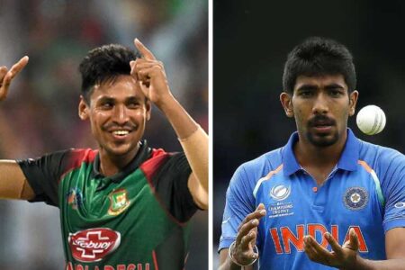 মুস্তাফিজ - বুমরাহ