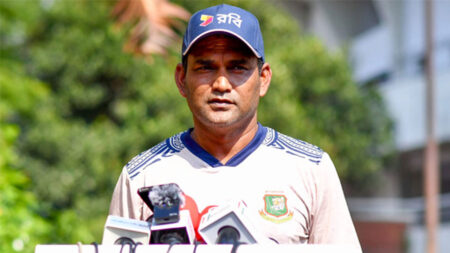 শান্ত - কোচ সালাউদ্দিন