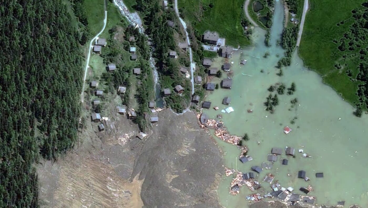 Swiss Glacier Collapse