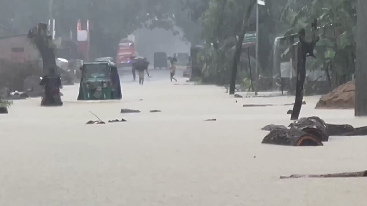টানা বৃষ্টিতে ৭ বিভাগ ভেজা