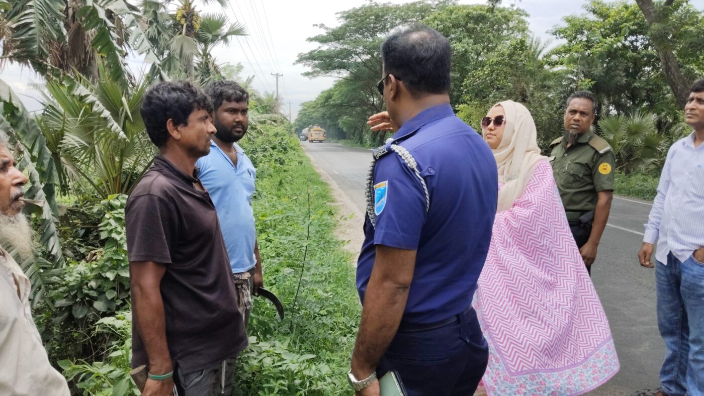 Kaligonj-Gazipur-Municipal Administrator-OC's initiative to prevent robbery and robbery on the roads- (5) (1)
