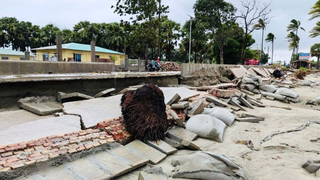 marine drive collapse