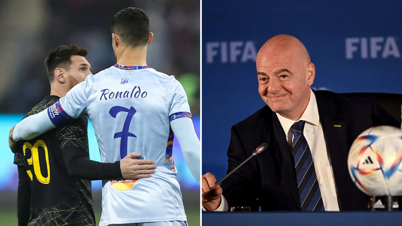 বিশ্বকাপে মেসি-রোনালদো