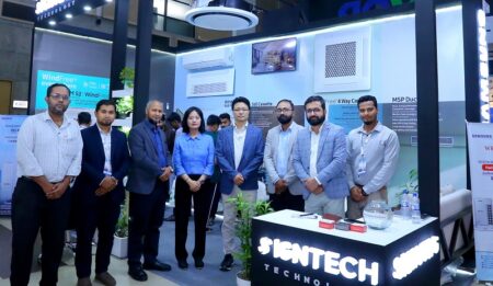 স্যামসাং এবং সাইনটেকের অংশীদারিত্ব: সেভর এক্সপোতে আধুনিক HVAC সিস্টেম প্রদর্শন সেভর এক্সপোতে স্যামসাংয়ের নতুন উদ্ভাবন এবং সিস্টেম এসি প্রযুক্তির প্রদর্শনী