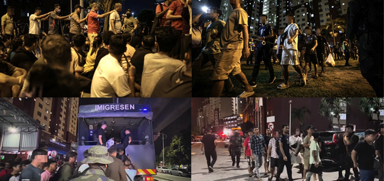 ৫৯৭ অভিবাসী আটক