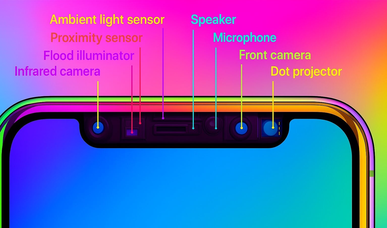 iPhone 18 Pro and Pro Max under display face id