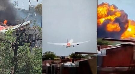 plane crashes in India