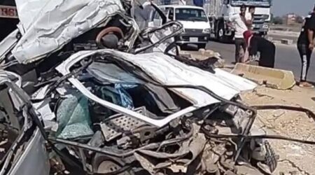 মিশরে সড়ক দুর্ঘটনায়