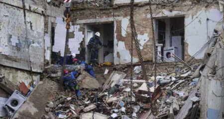 কিয়েভে ‘নরক’ নামাল