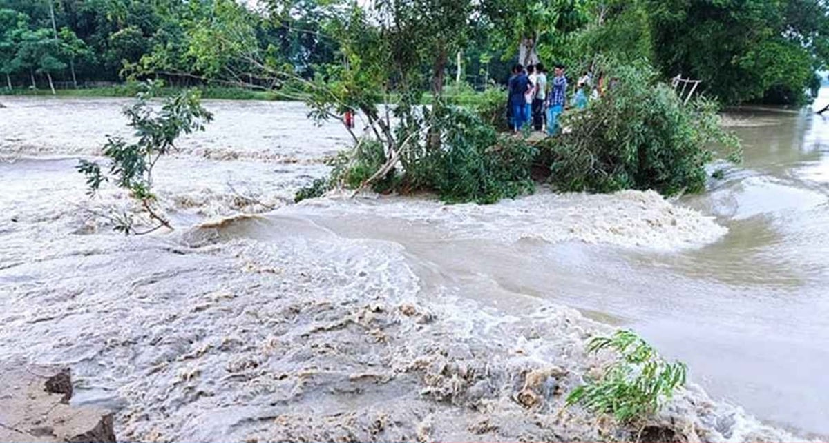 বন্যা প্রতিরক্ষা বাঁধে