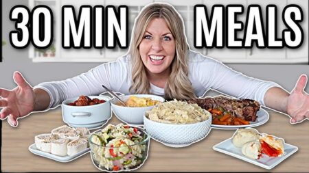 5 Popular Recipes You Can Cook in Just 30 Minutes