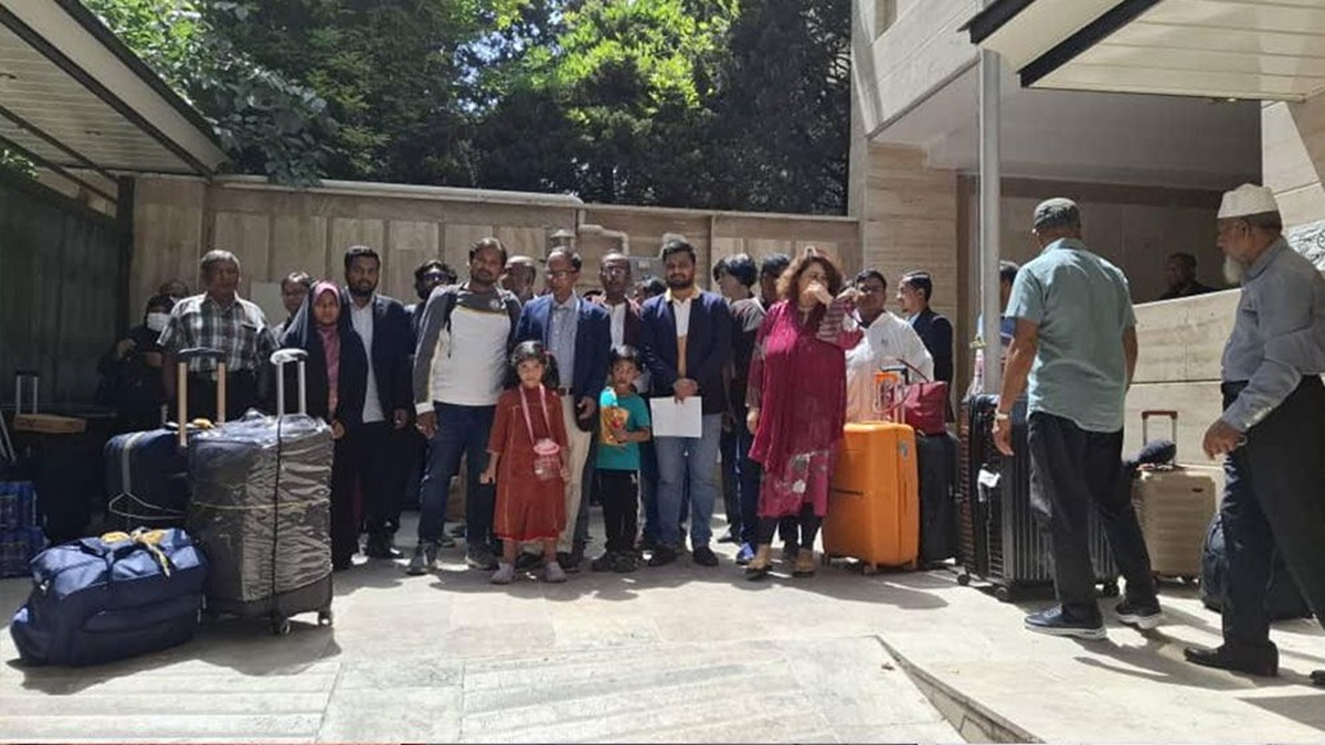 দুর্ভোগের পর ইরান থেকে