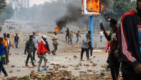 সরকারবিরোধী বিক্ষোভে