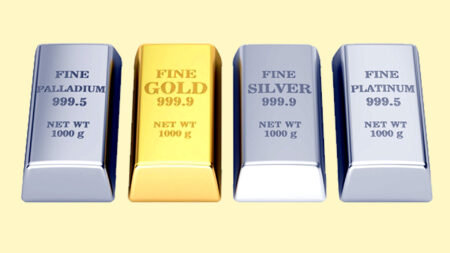 বিশ্ববাজারে কমেছে স্বর্ণ ও রুপার দাম