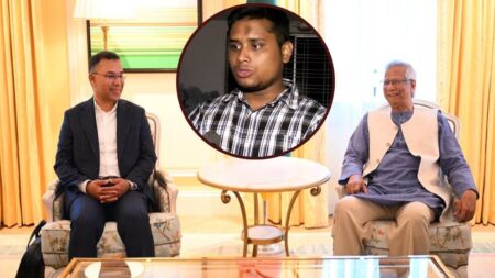 ড. ইউনূস-তারেক রহমানের বৈঠক নিয়ে হাসনাতের পোস্ট Hasnat