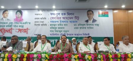 Kaligonj-Gazipur-Discussion meeting to form upazila and municipal BNP convening committees- (1)