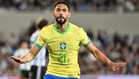 হাজার কোটি টাকায় ম্যানইউতে ব্রাজিলিয়ান স্ট্রাইকার Mateus Cunha