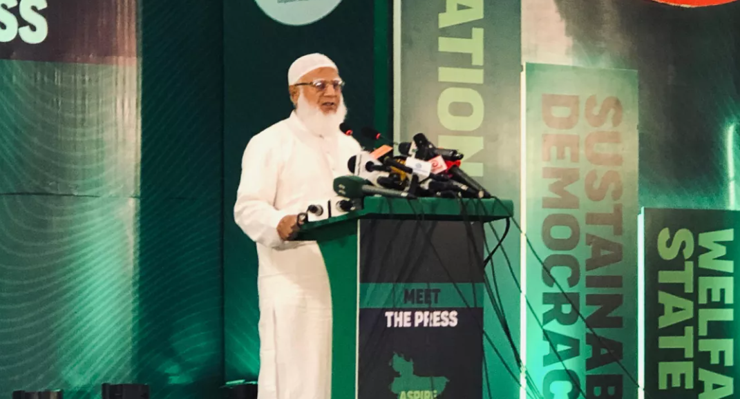 জাতীয় নির্বাচনের আগে স্থানীয় নির্বাচন চাইলেন জামায়াত আমির