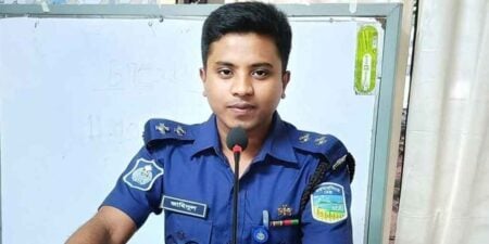 ছুটিতে গিয়ে ছাত্রদল নেতার মাথা ফাটিয়ে দিলেন এসআই এসআই