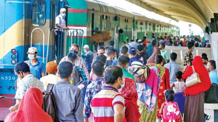 ঈদের ফিরতি যাত্রা