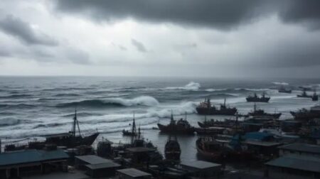 দেশের দিকে ধেয়ে আসছে শক্তিশালী বৃষ্টিবলয় ‘নির্ঝর’ বৃষ্টিবলয় নির্ঝর