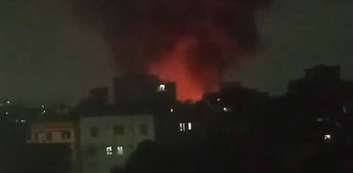 গুদামে আগুন