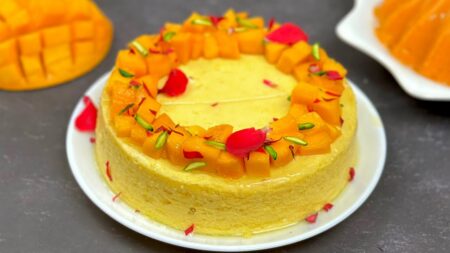 পাকা আমের ভাপা দই