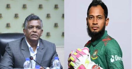 বিসিবি সভাপতিকে নিয়ে যে তথ্য দিলেন মুশফিক বিসিবি সভাপতি -মুশফিক
