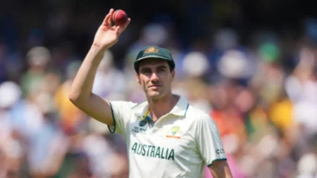 লর্ডসে - প্যাট কামিন্স